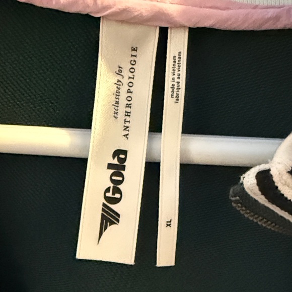 Goal brand Green and Pink Zip-Up Jacket - Picture 4 of 4